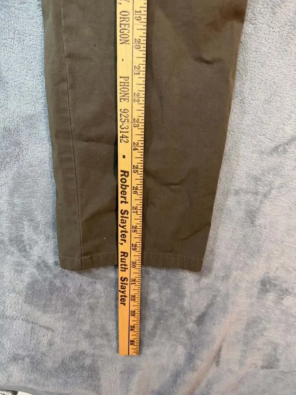 The North Face Men's Olive Green Cargo Drawstring Pants Size Medium